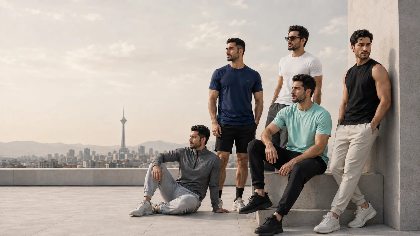پوشاک روزمره ویناشاپ در فضای شهری تهران