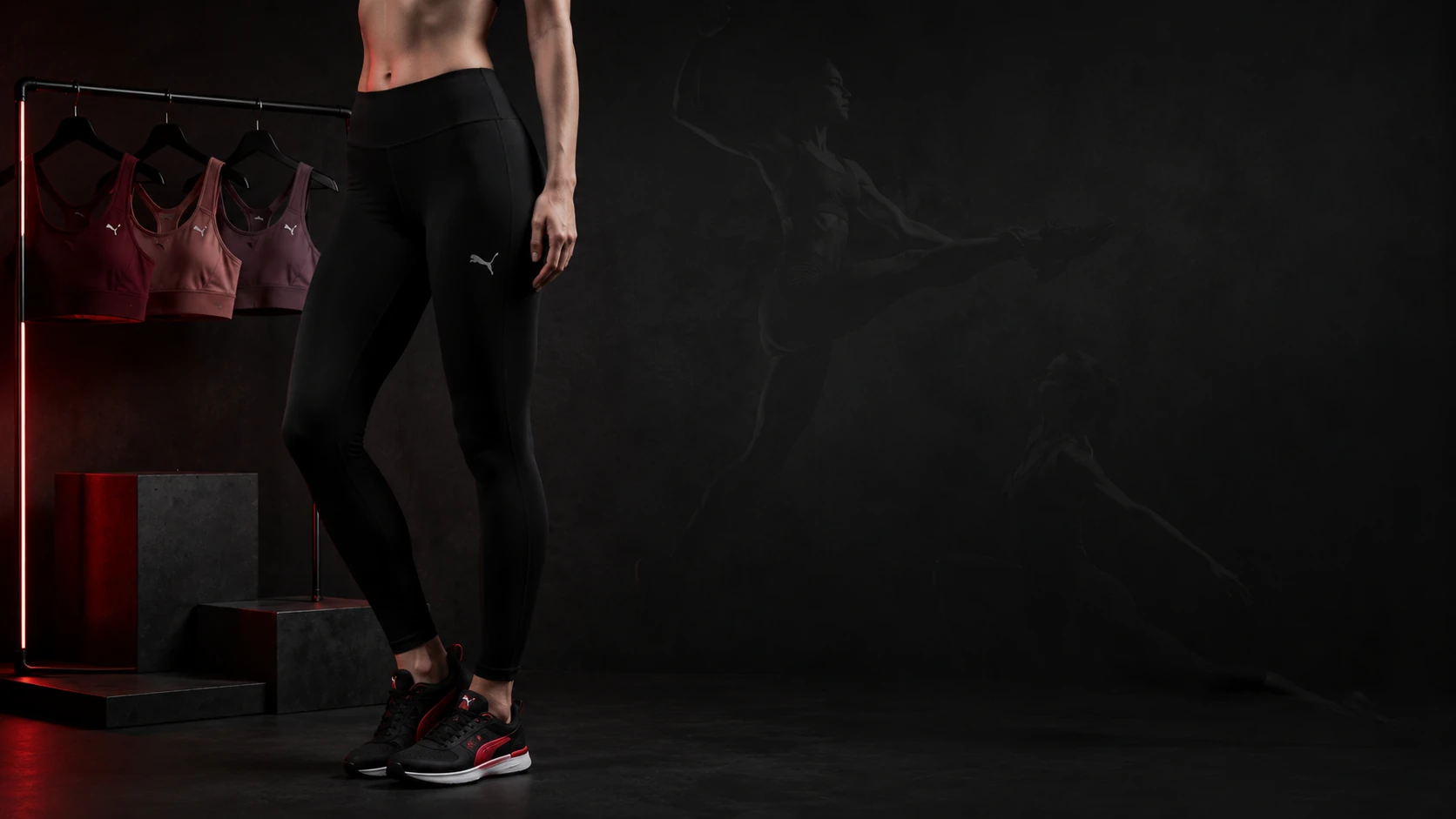 پوشاک بانوان پوما؛ لگ، تاپ و نیم‌تنه ورزشی زنانه PUMA
