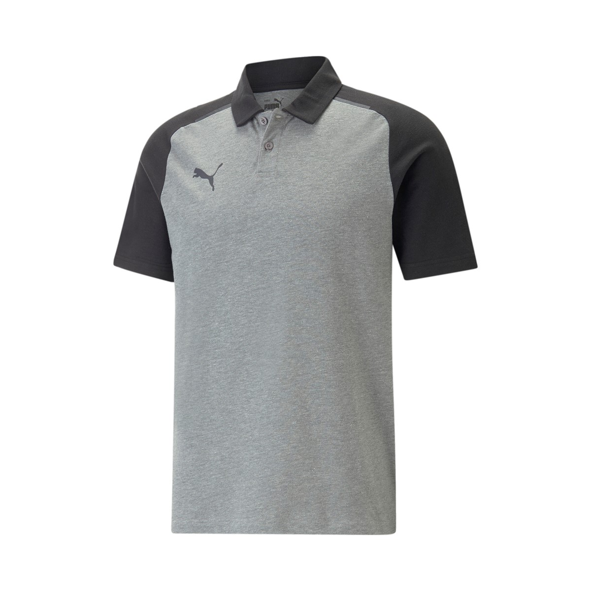 puma-teamcup-casuals-polo-medium-gray-heather-657991-13 پولوشرت پوما teamCUP Casuals Polo - Image 1